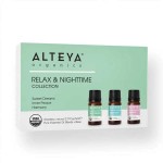 Био ароматерапевтичен комплект RELAX NIGHTTIME с 3 етерични масла 'ALTEYA'