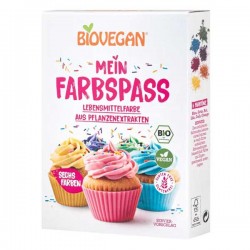 Био веган боя за сладкиши 'Biovegan', 6 х 8 г