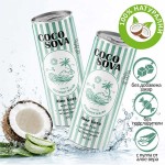 Кокосова вода с Алое парченца БЕЗ добавена захар 'COCOSOVA', 320 мл Кокосова вода с Алое парченца БЕЗ добавена захар 'COCOSOVA', 320 мл