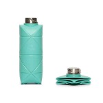 Оригами бутилка /сгъваема/ DiFOLD - V2 - Mint Blue, 750 мл Оригами бутилка /сгъваема/ DiFOLD - V2 - Mint Blue, 750 мл