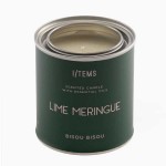 Ароматна свещ LIME MERINGUE - лайм / ванилия / меренг 'I-TEMS', 200 г