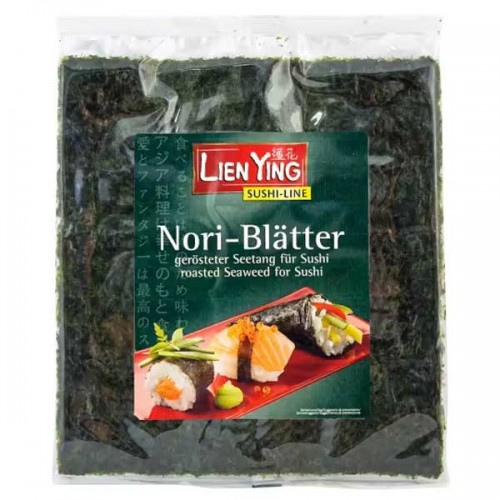 Нори за суши - листи водорасли 'Lien Ying', 7 броя