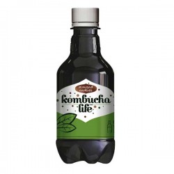 Комбуча Almond Cookies - естествено газирана и тонизираща напитка, богата на пробиотици 'Kombucha Life', 500 мл