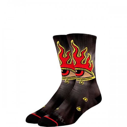  Чорапи Stinky Socks 'Eternal Flame tie-dye' - LIFESTYLE / SPORT с антибактериално покритие, размер S-M