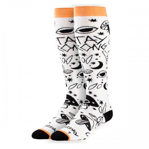 Чорапи Stinky Socks за сняг 'Stay Wrong' с антибактериално покритие, размер S-M Чорапи Stinky Socks за сняг 'Stay Wrong' с антибактериално покритие, размер S-M