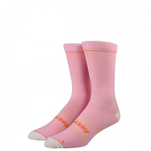 Чорапи Stinky Socks 'Thread pink' - LIFESTYLE с антибактериално покритие, размер S-M	