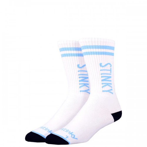Чорапи Stinky Socks 'OG White' - LIFESTYLE / SPORT с антибактериално покритие, размер L-XL Чорапи Stinky Socks 'OG White' - LIFESTYLE / SPORT с антибактериално покритие, размер L-XL