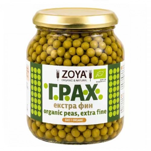 Грах екстра фин - био 'ZOYA', 350 г